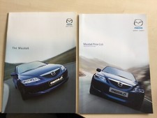 MAZDA 6 UK SALES BROCHURE and