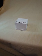 Small Square Cube White Pandora Gift Box, NO FOAM INSERT