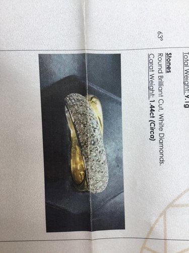 Tiffany gold platinum - tiffany, diamond