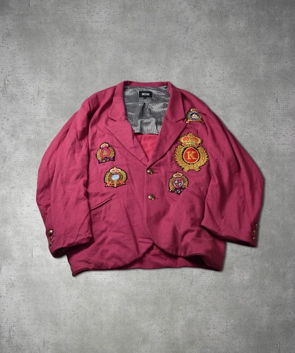 Ktz emblem tailored blazer - emblem,