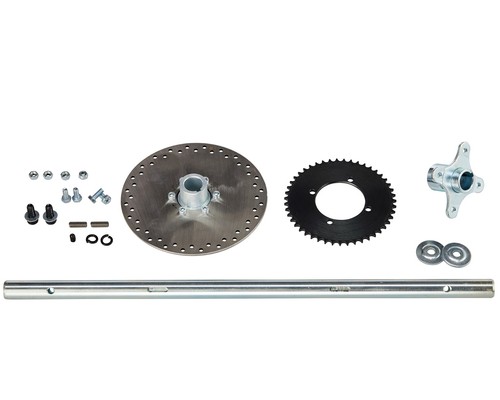 Razor dirt quad rear axle - dirt,