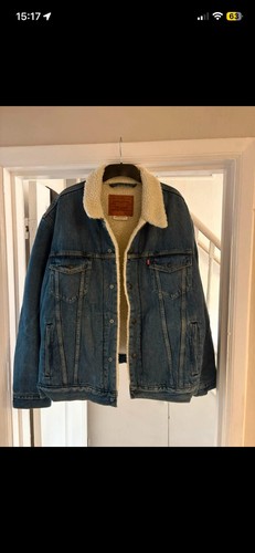 Levi men denim sherpa - denim,