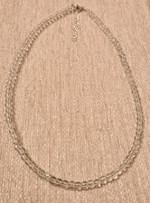 16 inch glass crackle bead necklace in a choice of 7 colours, summer, gift