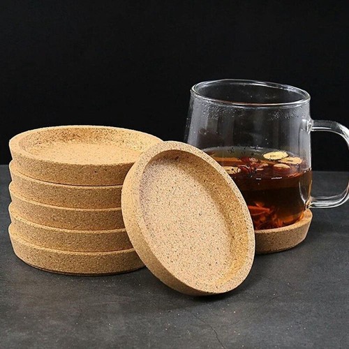 Tea coffee round - round, wooden