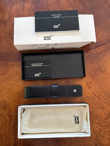 Mont blanc pen case - blanc, bnwt