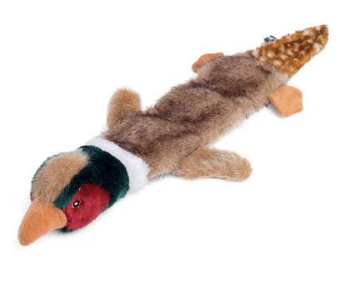 Petface plush squeaky pheasant - petface,