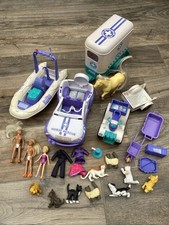 Animal Hospital RSPCA Play Set Boat Quad Jeep Horse Trailer Cats Dogs Figures