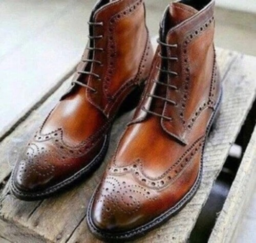 Mens handmade genuine - handmade,