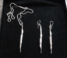 Handmade unusual solid silver - solid,