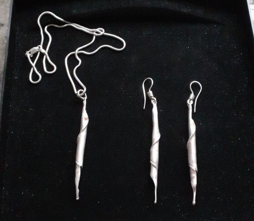 Handmade unusual solid silver - unusual,