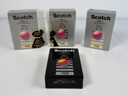 Vintage scotch vhs ec 30 - vintage, ec-30