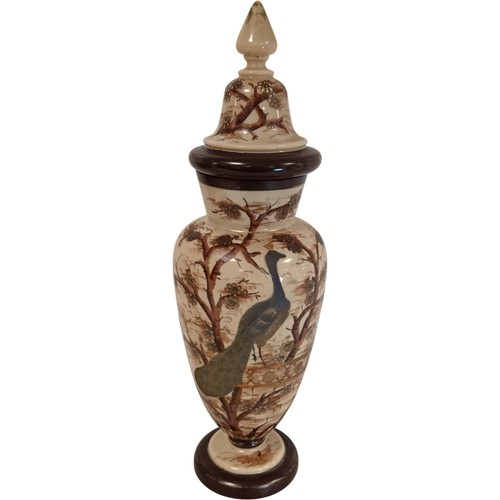 Ceramic peacock decorative - ceramic,