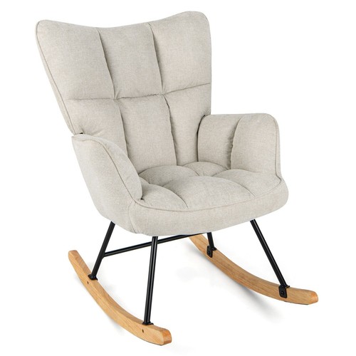 Upholstered glider rocker - glider,