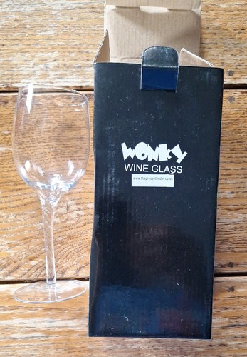 Wonky wine glass - wonky,