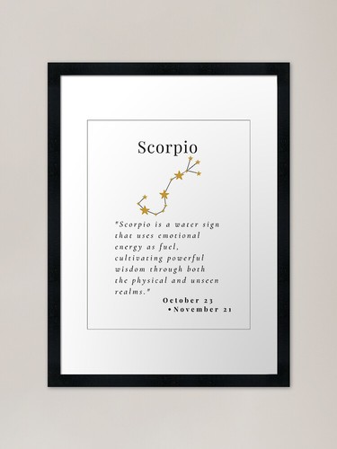 Minimalist zodiac sign scorpio - zodiac,