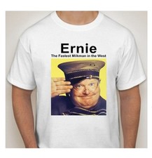 Ernie The Fastest Milkman In The West T Shirt Music Comedy Song Benny Hill GT438