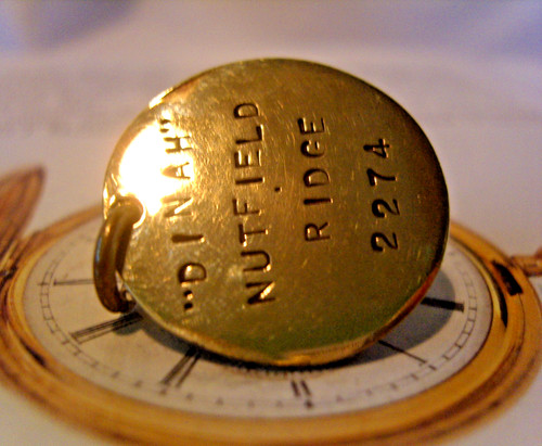Pocket watch chain fob 1920s - watch,