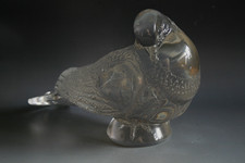RENE LALIQUE PIEGON GAND GLASS