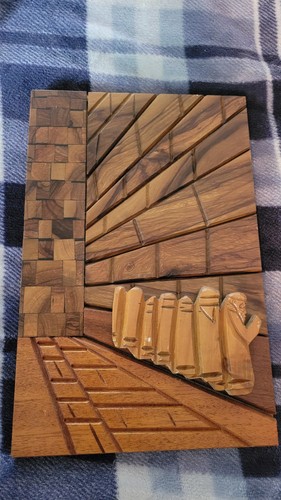 Judaica olive wood - olive, western