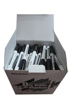 125x Black Dry Erase Markers