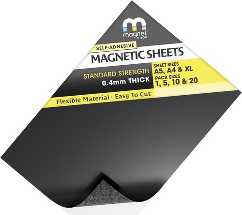 Magnetic sheets self adhesive - magnetic,