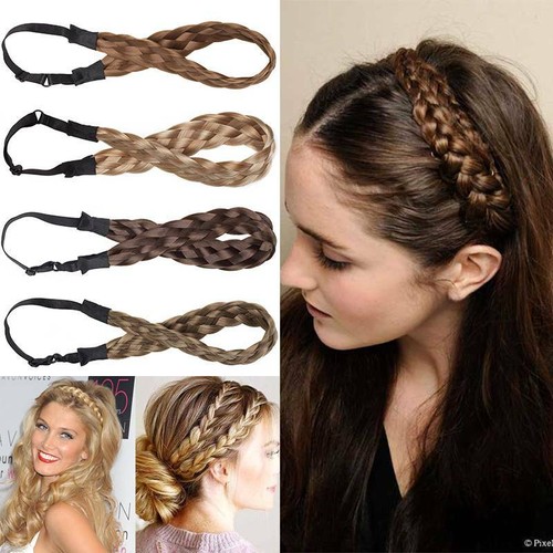 100 natural braid headband - braid,