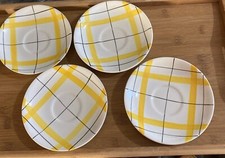 Vintage-NelsonWare Elijah Cotton 4 xSaucers