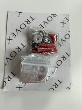 Toilet Cubicle Wall Brackets 12-13m Panels Pack of 3