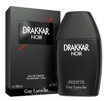 Guy Laroche Drakkar Noir Eau de Toilette 200ml-100ml-50ml-30ml Spray For Men New