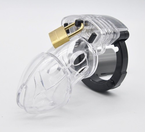 Clear plastic man - clear, male