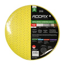 TIMCO Addax Drylining Sanding Disc 225mm 25PK 40,60,80,120,180,220 Flex Giraffe 