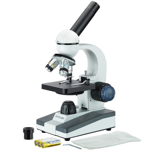 Amscope 40x 1000x compound - 40x-1000x,