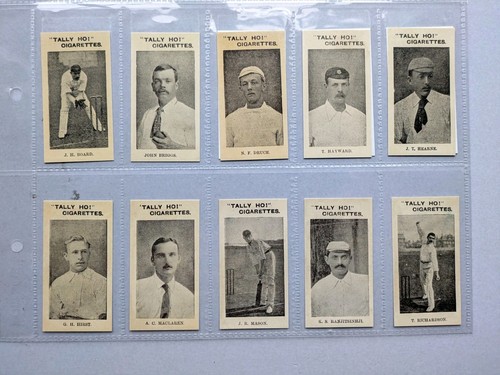 Cigarette cards tally - tally, ho