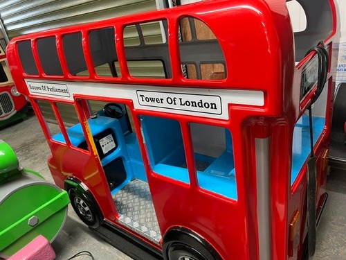 London bus kiddie ride - bus,