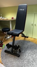 Feikuqi Adjustable Weight Bench, Full Body Workout Utility Workout Bench