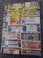 Vintage Australian Banknotes Catalogue 1977. Alan Nicholson. Clean Condition.