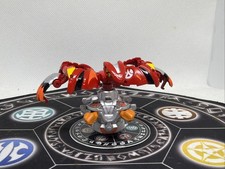 Bakugan Pyrus Bolcanon Spins Anime Accurate Painted Diecast Metal VHTF