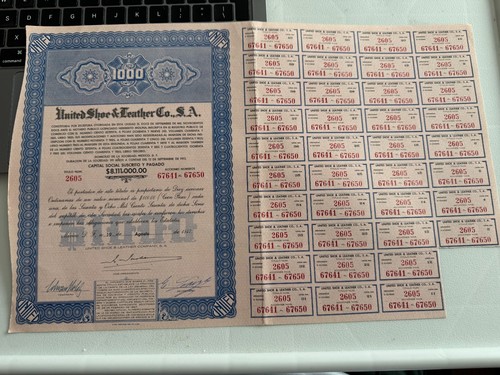 United shoe leather company - united,