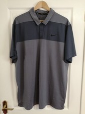 Nike Men's Dri-Fit Golf Polo Shirt, Size XL, Grey