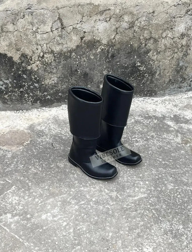 Pirate cuff boots - boots, –