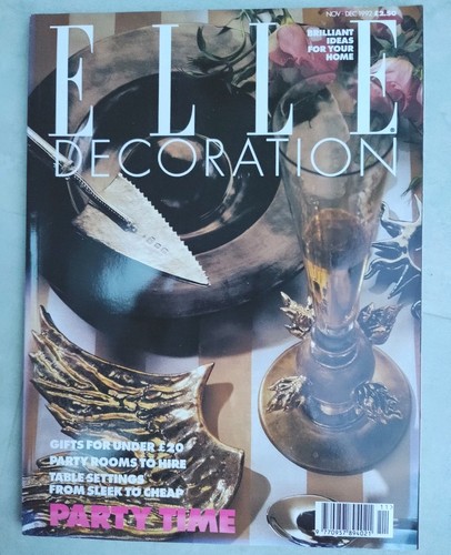 Elle decoration nov dec 1992 - elle, nov-dec