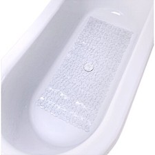 Extra Long Non Slip Suction Bath Shower Mat 40 x 90 CM