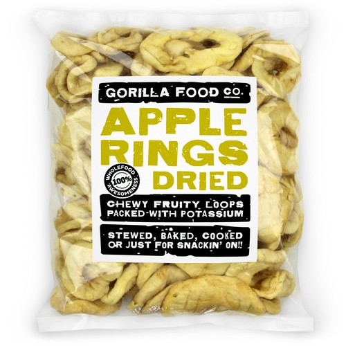 Gorilla food apple rings - gorilla, co.