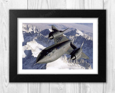 SR71 Blackbird A4 picture