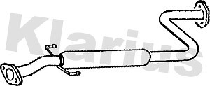 Klarius box with centre pipe