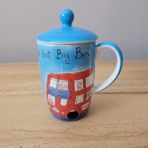 Lidded teacup whittard - lidded,