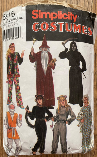Simplicity 5916 costumes robe - 5916,