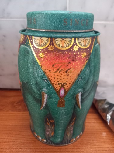 Williamson elephant tea caddy - williamson,