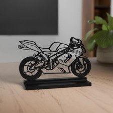 Kawasaki ZX-6R manufactured 2005 Model 3D Decoration – Gift for Motorcycle Fans