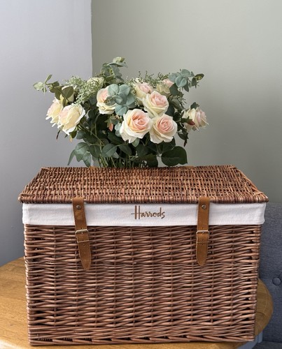 Large harrods basket wicker - harrods,